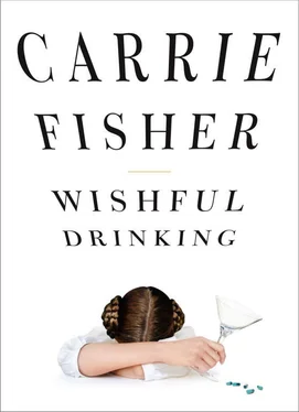 Carrie Fisher Wishful Drinking обложка книги