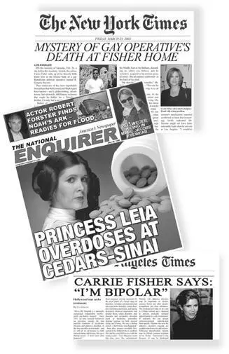 Hi Im Carrie Fisher and Im an alcoholic And this is a true story - фото 4