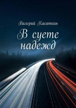 Валерий Касаткин В суете надежд обложка книги