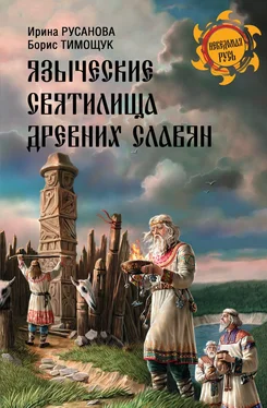 Ирина Русанова Языческие святилища древних славян обложка книги