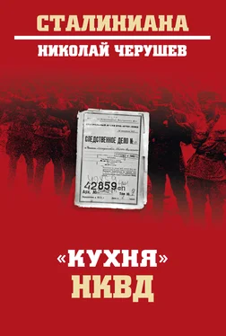Николай Черушев «Кухня» НКВД обложка книги