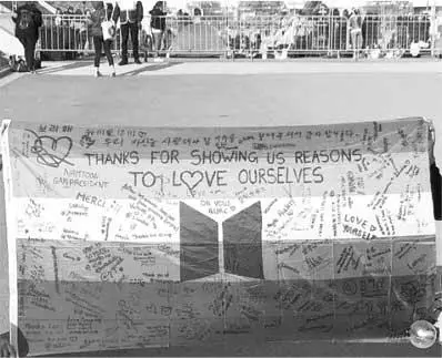 Радужный флаг с концерта Love Yourself в Париже в 2018 году Глава 1 Окраина - фото 8