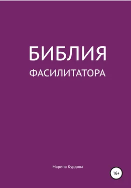 Марина Курдова Библия фасилитатора: модель, технологии, инструменты обложка книги