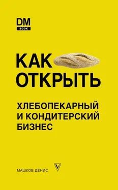 Денис Машков Как открыть хлебопекарный и кондитерский бизнес обложка книги