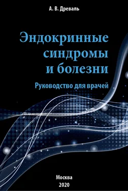 Александр Древаль Эндокринные синдромы и болезни. Руководство для врачей обложка книги