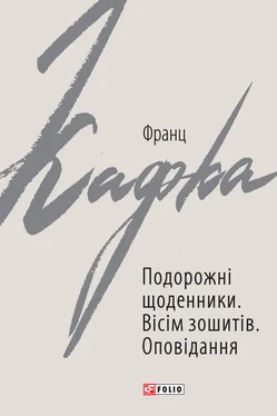 Franz Kafka Подорожні щоденники. Вісім зошитів обложка книги