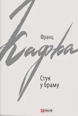 Franz Kafka Стук у браму обложка книги