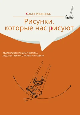 Ольга Иванова Рисунки, которые нас рисуют. Педагогическая диагностика художественного развития ребёнка обложка книги