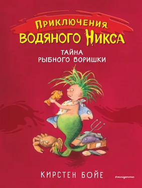 Кирстен Бойе Тайна рыбного воришки обложка книги