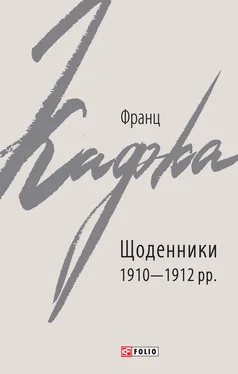 Franz Kafka Щоденники 1910–1912 рр. обложка книги