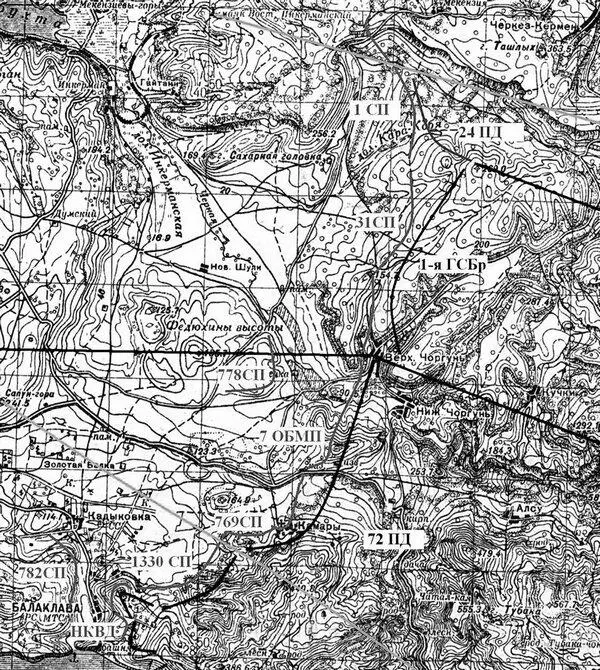 Обстановка в 1м и 2м секторах 1 января 1942 г 5 Местного стрелкового полка - фото 2