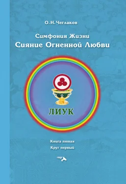 Олег Чеглаков Симфония жизни. Сияние Огненной Любви. Книга пятая. Круг первый обложка книги