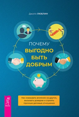 Джилл Люблин Почему выгодно быть добрым. Как оказывать влияние на других, вызывать доверие и строить прочные деловые отношения обложка книги