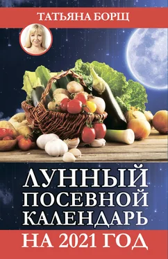 Татьяна Борщ Лунный посевной календарь на 2021 год обложка книги