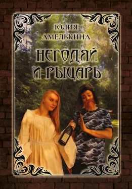 Юлия Амелькина Негодяй и рыцарь обложка книги