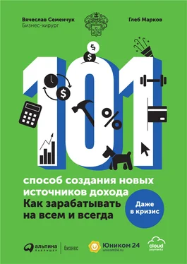 Вячеслав Семенчук 101 способ создания новых источников дохода. Как зарабатывать на всем и всегда обложка книги