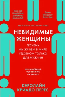 Кэролайн Криадо Перес Невидимые женщины. Почему мы живем в мире, удобном только для мужчин. Неравноправие, основанное на данных обложка книги