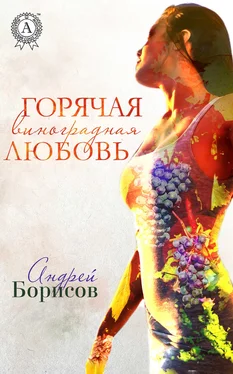 Андрей Борисов Горячая виноградная любовь обложка книги