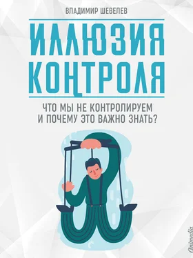 Владимир Шевелев Иллюзия контроля. Что мы не контролируем и почему это важно знать обложка книги