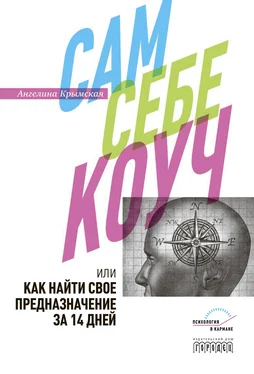 Ангелина Крымская Сам себе коуч, или Как найти свое предназначение за 14 дней обложка книги