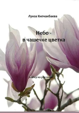 Луиза Кипчакбаева Небо – в чашечке цветка