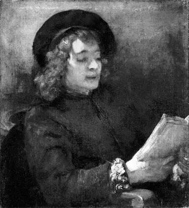 Рембрандт Портрет Титуса за чтением ок 1656 холст масло Книга в портрете - фото 17