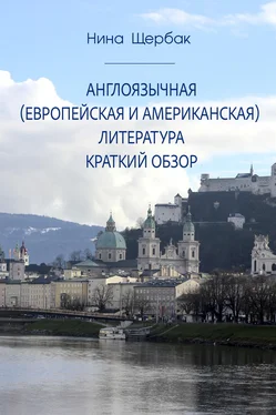 Нина Щербак Англоязычная (европейская и американская) литература. Краткий обзор обложка книги