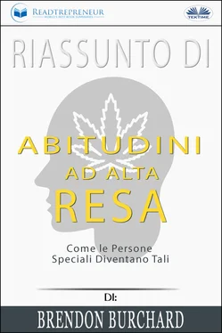 Readtrepreneur Publishing Riassunto Di Abitudini Ad Alta Resa: Come Le Persone Speciali Diventano Tali Di Brendon Burchard обложка книги