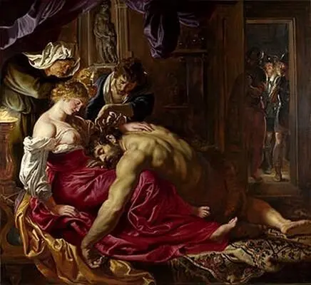 Pieter Paul Rubens Sansón y Dalila óleo sobre tabla ca 1609 National - фото 4