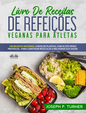 Joseph P. Turner Livro De Receitas De Refeições Veganas Para Atletas обложка книги