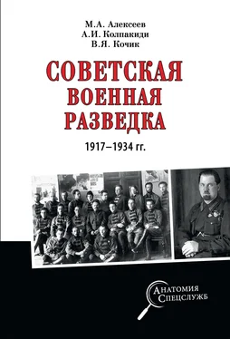 Валерий Кочик Советская военная разведка 1917—1934 гг. обложка книги