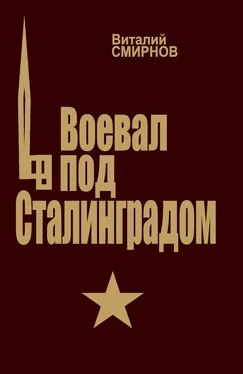 Виталий Смирнов Воевал под Сталинградом обложка книги