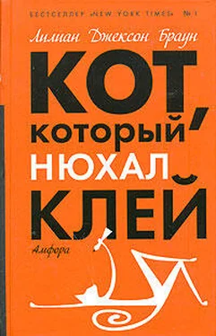 Лилиан Браун Кот, который нюхал клей обложка книги