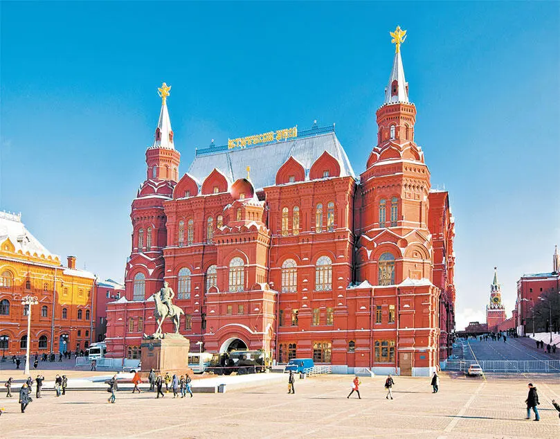 Воскресенские ворота на фото 1884 года Красная пл 1 Здание Исторического - фото 59