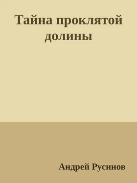 Андрей Русинов Тайна проклятой долины. Часть 1 обложка книги