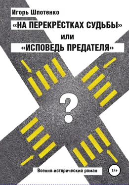 Игорь Шпотенко На перекрестках судьбы, или Исповедь предателя обложка книги