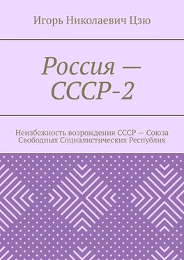 Игорь Цзю Россия – СССР-2. Неизбежность возрождения СССР – Союза Свободных Социалистических Республик обложка книги