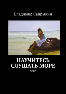 Владимир Сапрыкин Научитесь слушать море. Эссе обложка книги