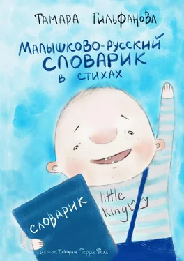 Тамара Гильфанова Малышково-русский словарик в стихах обложка книги