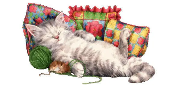 рисунок взят из сети интернет Котята Вдруг котята появились Кошка Глаша - фото 49