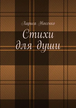 Лариса Носенко Стихи для души обложка книги