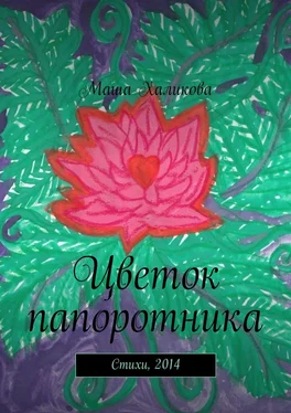 Маша Халикова Цветок папоротника. Стихи, 2014 обложка книги