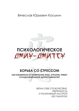 Вячеслав Коськин Психологическое джиу-джитсу. Борьба со стрессом обложка книги