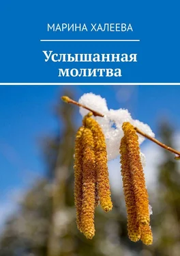 Марина Халеева Услышанная молитва обложка книги