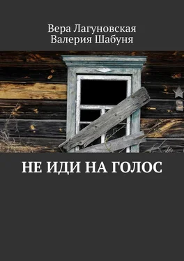 Вера Лагуновская Не иди на голос обложка книги