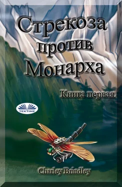 Charley Brindley Стрекоза Против Монарха обложка книги