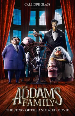 Calliope Glass The Addams Family: The Story of the Movie обложка книги