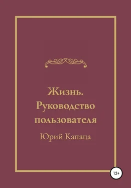 Юрий Капаца Жизнь. Руководство пользователя обложка книги