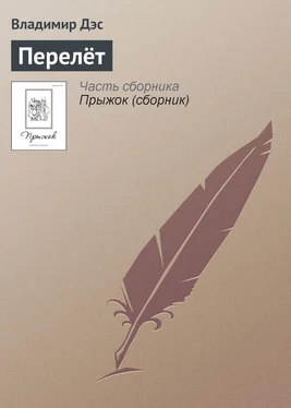 Владимир Дэс Перелёт обложка книги