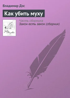 Владимир Дэс Как убить муху обложка книги